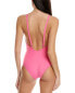 Фото #2 товара Melissa Odabash Cyprus Tankini One-Piece Women's Pink 48