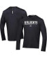 Men's Black Northwestern Wildcats 2022 Sideline Training Performance Long Sleeve T-shirt