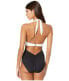 Фото #2 товара Купальник kate spade new york Color Blocking Knotted Halter One-Piece 249849 размер S