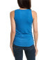 Фото #2 товара Majestic Filatures Soft Touch V-Neck Tank Women's Blue 3