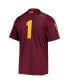 Men's 1 Maroon Arizona State Sun Devils Team Premier Football Jersey