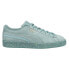 Фото #2 товара Puma Suede Mono Triplex Lace Up Mens Blue Sneakers Casual Shoes 38685203