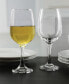 Set of 4 - 11.7 oz Clear Glass Wine Goblet