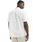 New Look short sleeved broderie shirt in white