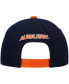 Big Boys Navy Auburn Tigers Precurved Snapback Hat