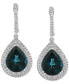 Серьги EFFY London Blue Topaz & Diamond