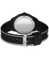 Фото #3 товара Наручные часы Nautis Deacon Stainless Steel Watch - Black/Blue, 43mm