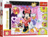 Фото #1 товара Trefl Puzzle brokatowe Minnie i błyskotki Minnie Mouse 100 ele.