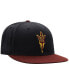 ფოტო #2 პროდუქტის Men's Black, Maroon Arizona State Sun Devils Team Color Two-Tone Fitted Hat