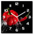 Wanduhr rote Paprika