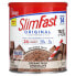 Фото #1 товара SlimFast, Original, смесь коктейлей для замены приемов пищи, сливочный молочный шоколад, 364 г (12,83 унции)