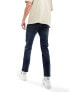 Фото #3 товара ASOS DESIGN slim jeans in vintage dark wash blue