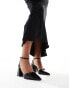 RAID Neim block heeled shoes in black