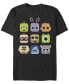 Фото #1 товара Men's Pixar Icons Short Sleeve Crew T-shirt