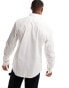 Фото #4 товара New Look long sleeve poplin shirt in white