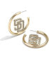 ფოტო #1 პროდუქტის Women's San Diego Padres Hoops Earrings