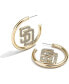 Women's San Diego Padres Hoops Earrings