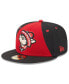 Фото #1 товара Men's Red El Paso Chihuahuas Authentic Collection Alternate Logo 59FIFTY Fitted Hat