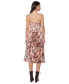 Women's Thea Printed Pleated Midi Dress