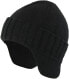 Фото #1 товара Мужская шапка серая трикотажная Home Prefer Mens Winter Hat Knit Earflap Hat Stocking Caps with Ears Beanie Hat