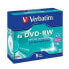 Фото #1 товара DVD-RW Verbatim 5 штук Чёрный 4,7 GB 4x (5 штук)