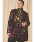 Фото #2 товара Plus Size Plaid Sequin Crop Jacket