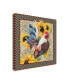 Jean Plout 'Country Rooster' Canvas Art - 18" x 18"