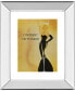 Taittinger Mirror Framed Print Wall Art - 22" x 26"