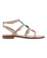 Фото #2 товара Women's Yessah Almond Toe Strappy Casual Sandals