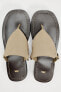 Фото #13 товара Кожаные сандалии с кольцами ZARA