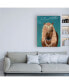Фото #3 товара Fab Funky Horse Brown Pony with Bells, Portrait Canvas Art - 19.5" x 26"