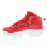 Fila MB 1BM01742-611 Mens Red Leather Lace Up Lifestyle Sneakers Shoes