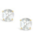 Фото #3 товара Серьги Macy's White Topaz Stud