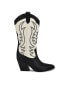 Фото #2 товара Women's Keeks Pointy Toe Block Heel Western Boots