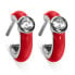 Silver rings with red enamel Apricus 62259 RED