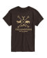 Фото #1 товара Hybrid Apparel Branding Iron Badge Men's Short Sleeve Tee