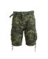 ფოტო #1 პროდუქტის Men's Belted Cargo Shorts with Twill Flat Front Washed Utility Pockets