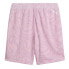 Фото #3 товара Puma Melo Iridescent Basketball Shorts Mens Pink Casual Athletic Bottoms 6263030