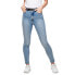 Фото #1 товара ONLY Mila Life High Waist Skinny Ankle BJ13502-2 jeans refurbished