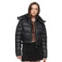 SUPERDRY Crop Fuji puffer jacket Черный, S - фото #1