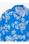 Фото #8 товара Платье рубашка с цветочным узором LC WAIKIKI Shally 3/4 длины - Рубашка у Миди Стиль - Стандарт размер - Женщинам
