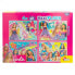 Фото #1 товара Набор из 4 пазлов Barbie MaxiFloor 192 Предметы 35 x 1,5 x 25 cm