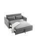 Фото #2 товара Pull-Out Sofa Sleeper, 3-In-1 Adjustable Sleeper With Pull-Out Bed, 2 Lumbar Pillows And Side