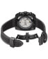 ფოტო #4 პროდუქტის Men's Swiss Automatic Chronograph DS Black Leather Strap Watch 44mm