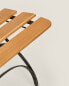 Фото #3 товара Wooden and metal folding chair