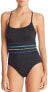 Фото #1 товара SOLUNA SWIM Womens 180571 Summer Soltice Stitched One Piece Swimsuit Size S