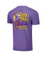 Men's and Women's Purple LSU Tigers Hyper Local Mardi Mascot T-Shirt Фиолетовый, M - фото #2