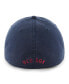 Фото #2 товара Men's Navy Boston Red Sox Cooperstown Collection Franchise Fitted Hat