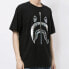 BAPE Shark Face Print T-shirt 闪光鲨鱼脸印花短袖T恤 男款 黑色 / Футболка BAPE Shark Face 1G30-110-63 XL - фото #2