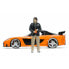 JADA Fast & Furious 1997 Mazda RX7 1:24 With Figure Of Han